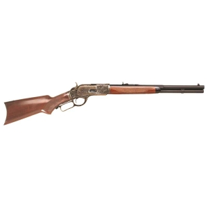 CIMARRON TX BRUSH POPPER 357 - 18" OCT/RD BLUED P.GRIP WALNUT