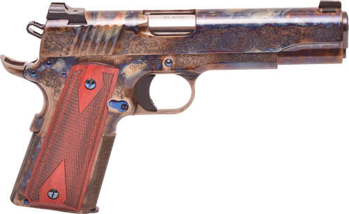 STAND MANU 1911 45 ACP CASE - COLORED #1 ENGRAVING