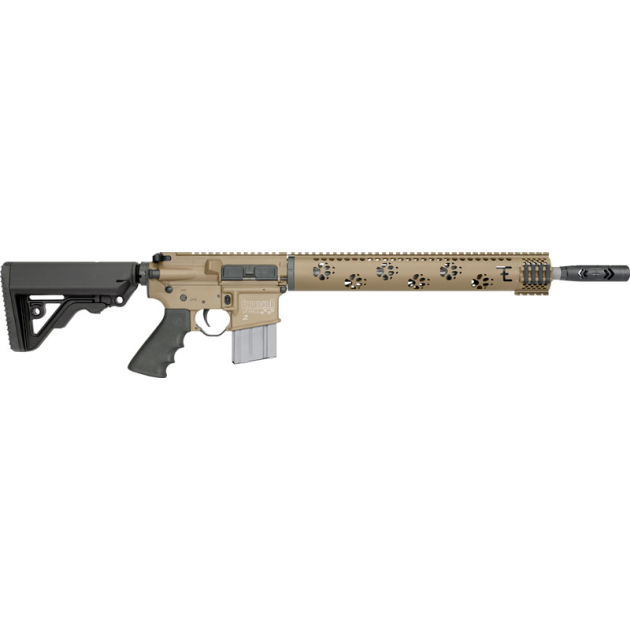 RRA LAR15 PREDATOR2 223 WYLDE - 6 POS STK 16" BBL ROCKOTE TAN