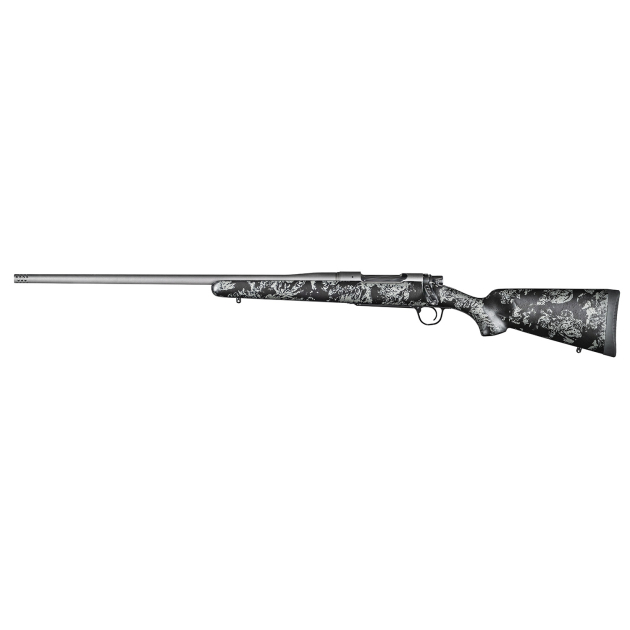 Christensen Arms 8010111900 Mesa FFT 300 Win Mag 3+1 22" Threaded Barrel, Tungsten Gray Cerakote, Black with Gray Webbing Stock, Left Hand