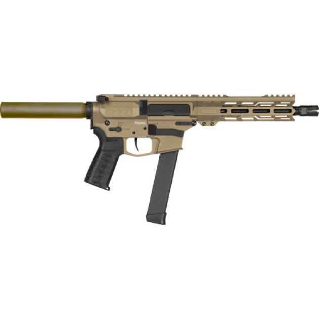 CMMG PISTOL BANSHEE MKGS 9MM - 8" 33RD PISTOL TUBE TAN