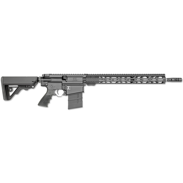 Rock River Arms X308A1751BV1 LAR-8 X-1 308 Win 18" Stainless 20+1, Black, RRA A2 Operator Stock & Hogue Grip, Carrying Case