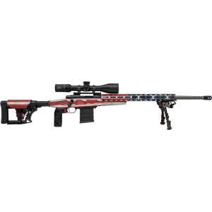 HOWA FLAG CHASSIS 308 USA FLG - WIN 24" THREADED W/SCOPE