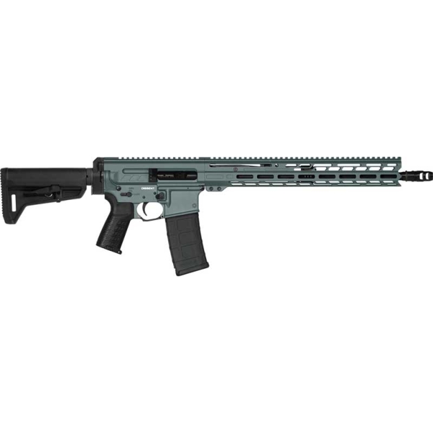 CMMG RIFLE DISSENT MK4 5.56MM - 16" 30RD SL-K ADJ STK GREEN