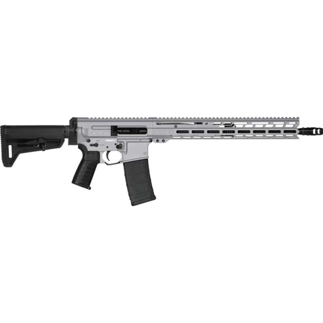 CMMG RIFLE DISSENT MK4 5.56MM - 16" 30RD SL-K ADJ STK TITANIUM