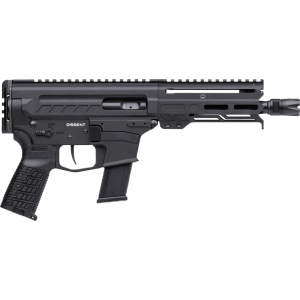 CMMG 45A4C0FAB Dissent MKG 45 ACP 13+1 6.50" Black Nitride Medium Taper Threaded Barrel, CMMG 5.5" M-LOK Handguards, Black Armor Cerakote Aluminum Picatinny Rail Receiver, CMMG Zeroed Grips