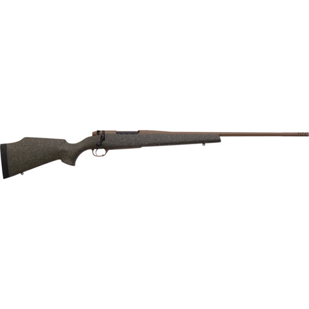 WEATHERBY MARK V WEATHERMARK - LT 6.5 CM 22" FDE/BLACK