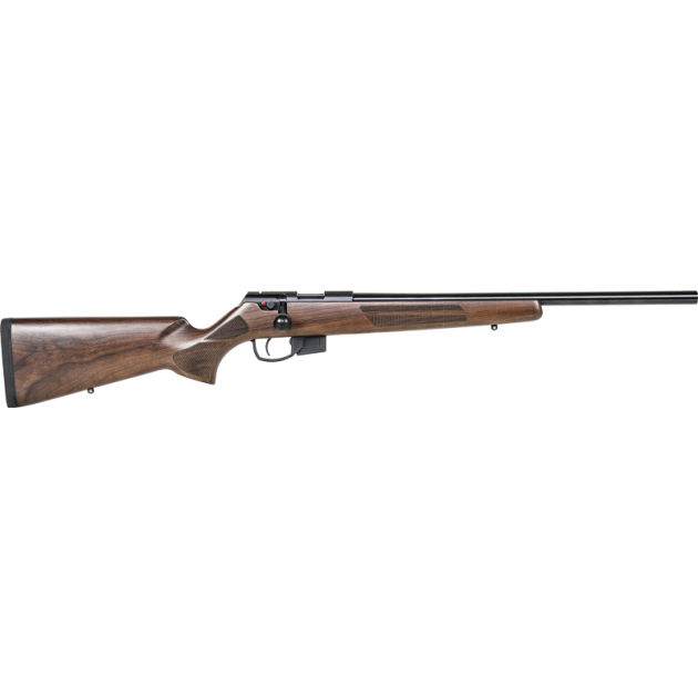 ANSCHUTZ 1761 D HB 22WMR - 20" BLUED/WALNUT CLASSIC