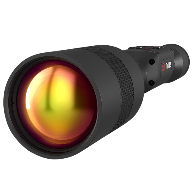 ATN TIWST5675A Thor 5 640 Thermal Rifle Scope, Black Anodized 5-40x Smart Mil Dot Reticle w/Zoom 640x480 60 fps Resolution