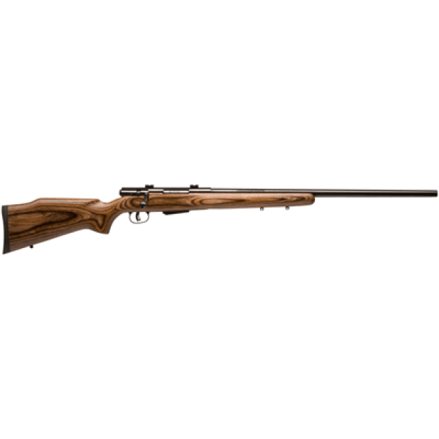 SAVAGE 25LW VARMINTER 22HORNET - 24" ACCU TGR BLUE/BRN LAMINATE