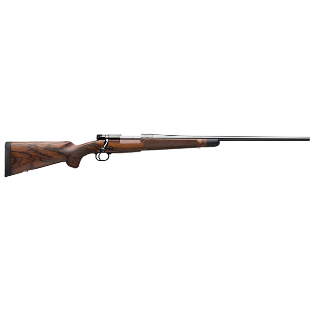 Winchester Repeating Arms 535239289 Model 70 Super Grade 6.5 Creedmoor Caliber with 4+1 Capacity, 22" Barrel, High Polished Blued Metal Finish & AAA French Walnut Stock Right Hand (Full Size)