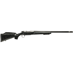 Christensen Arms 8011001100 Traverse  28 Nosler 3+1 26" Threaded Barrel, Natural Stainless, Black with Gray Webbing Stock