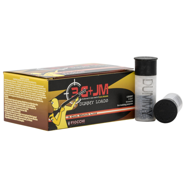 Fiocchi 12INERT Inert Dummy Rounds 12Gauge 10 Per Box/25 Case