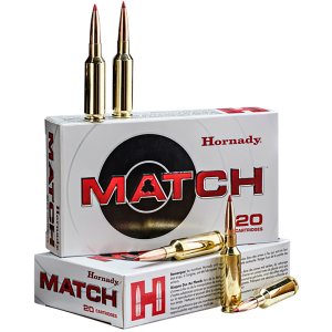 Hornady 81597 Match  6mm GT 109gr Extremely Low Drag-Match 20 Per Box/10 Case