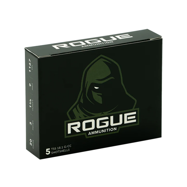 Rolling Thunder Game Call RA-TSS-20-3-158-9 Rogue 20Gauge 3" 1 5/8oz 9Shot 5 Per Box/20 Case