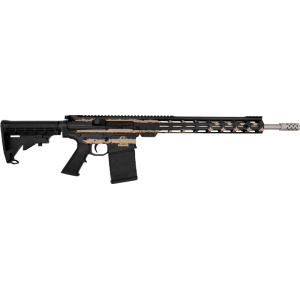 GLFA AR10 RIFLE 308 WIN - 18" S/S BBL DESERT FLAG 10-RDS