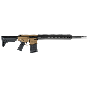 Christensen Arms CA112113137232 CA-10 G2 6.5 Creedmoor 20+1 20" Barrel, Brunt Bronze Cerakote Metal Finish, Black Adjustable BCM Gunfighter Stock, Black Polymer Grip