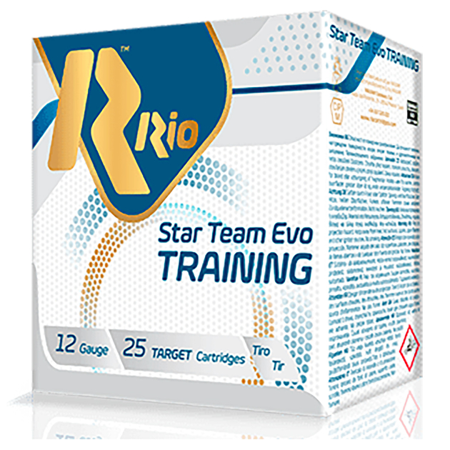 Rio Ammunition STT32X8 Star Team EVO 12Gauge 2.75" 1 1/8oz 7.5Shot 25 Per Box/10 Case