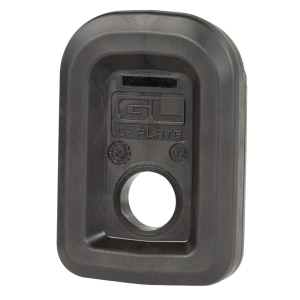 Magpul MAG567-BLK GL L-Plate Made of Polymer w/ Over Molded Rubber & Black Finish for PMAG 17 GL9/15 GL9 Magazines
