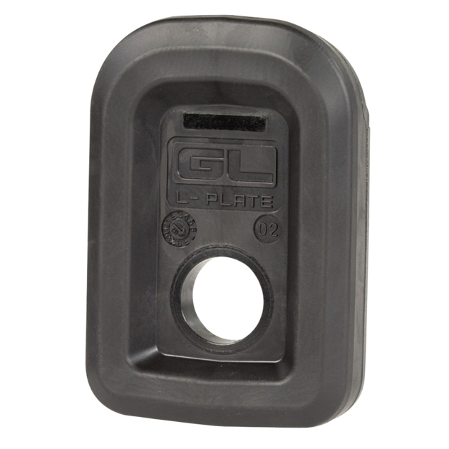 Magpul MAG567-BLK GL L-Plate Made of Polymer w/ Over Molded Rubber & Black Finish for PMAG 17 GL9/15 GL9 Magazines