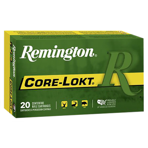 Remington Ammunition 27802 Core-Lokt 243Win 100gr Pointed Soft Point Core-Lokt 20 Per Box/10 Case