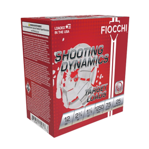 Fiocchi 12SD18X7 Shooting Dynamics 12Gauge 2.75" 1 1/8oz 7.5Shot 25 Per Box/10 Case