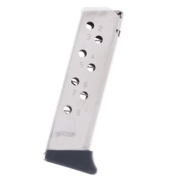 WALTHER ARMS MAG PPK/S 32ACP 8RD NICKEL FR