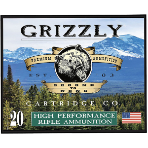 Grizzly Ammo GCSUB1 45-70Gov 410gr Full Metal Jacket Flat Point 20 Per Box/10 Case