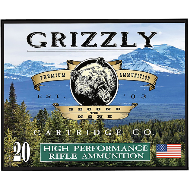 Grizzly Ammo GCSUB1 45-70Gov 410gr Full Metal Jacket Flat Point 20 Per Box/10 Case