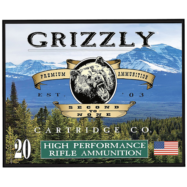 Grizzly Ammo GC45/70+P10   45-70Gov+P 525gr Full Metal Jacket Flat Point 20 Per Box/10 Case
