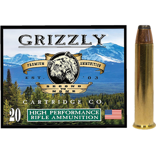 Grizzly Ammo GC45/70+P2   45-70 300gr Jacketed Hollow Point 20 Per Box/10 Case