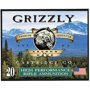 Grizzly Ammo GC45/70+P7   45-70Gov+P 420gr Wide Long Nose Gas Check 20 Per Box/10 Case