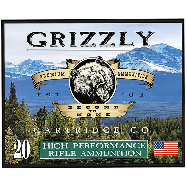 Grizzly Ammo GC45/70+P7   45-70Gov+P 420gr Wide Long Nose Gas Check 20 Per Box/10 Case