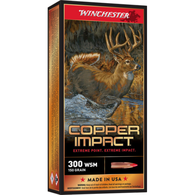 WINCHESTER COPPER IMPACT 300 - WSM 150GR 20RD 10BX/CS