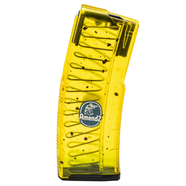 Amend2 556MODCBAN30 MOD-C Banana 30+1 5.56 NATO Fits AR-15 Yellow/Green Polymer