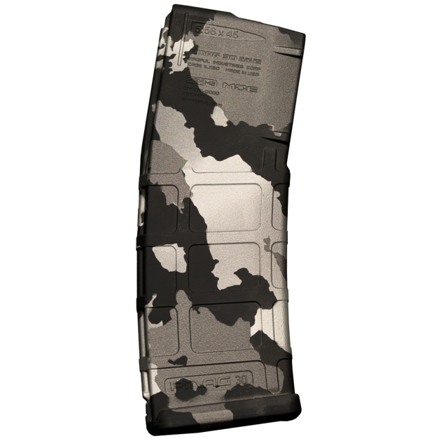 Weapon Works 228043 PMAG GEN M2 MOE 30rd Fits AR/M4 Silver Granite Polymer