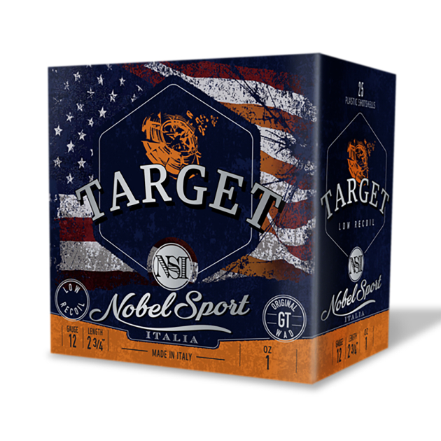 Nobel/Eurosports LLC ANSLR185 Target Low Recoil 12Gauge 2.75" 1oz 8.5Shot 250/Box