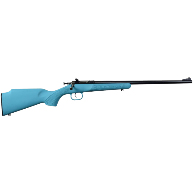 Crickett KSA302 My First Rifle  22 S/L/LR Single Shot 16.10" Blued Barrel & Receiver, Blue Synthetic Fixed Stock