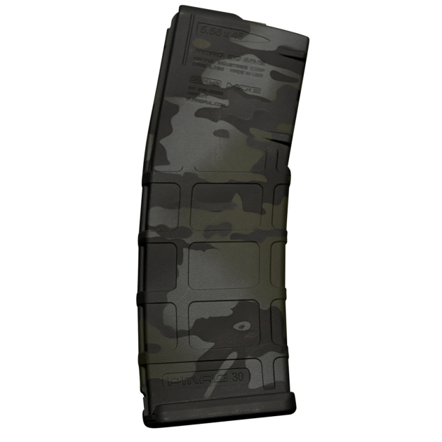 Weapon Works 228041 PMAG GEN M2 MOE 30rd 5.56x45mm NATO MultiCam Black Polymer Fits AR-15