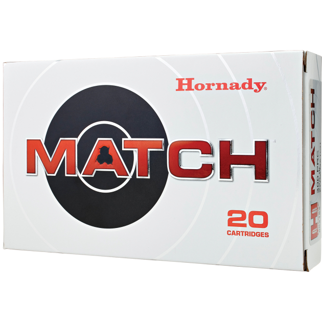 Hornady 81421 Match 25 Creedmoor 134gr Extremely Low Drag-Match 20 Per Box/10 Case
