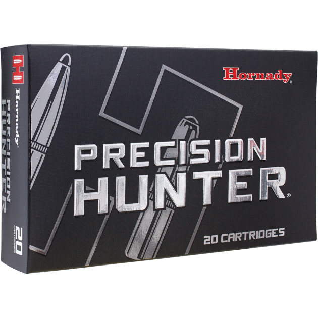 Hornady 81422 Precision Hunter 25Creedmoor 128gr 20 Per Box/10 Case