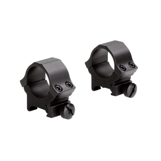 SUN OPTICS 1" MED SPORT RINGS BLK