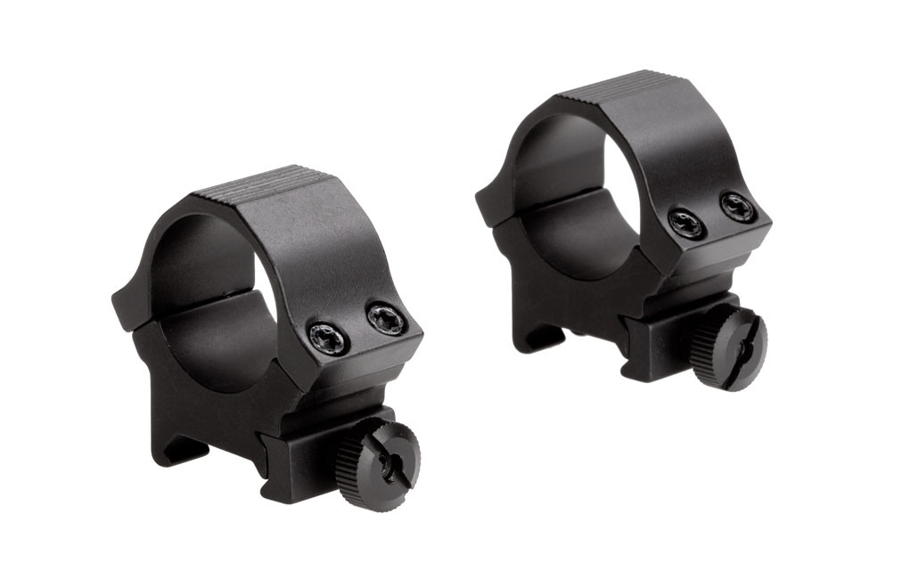 SUN OPTICS 1" MED SPORT RINGS BLK