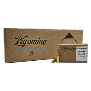WYOMING CATRIDGE COMPANY 300BLK 220G FMJ 20RD BX 500RD CASE