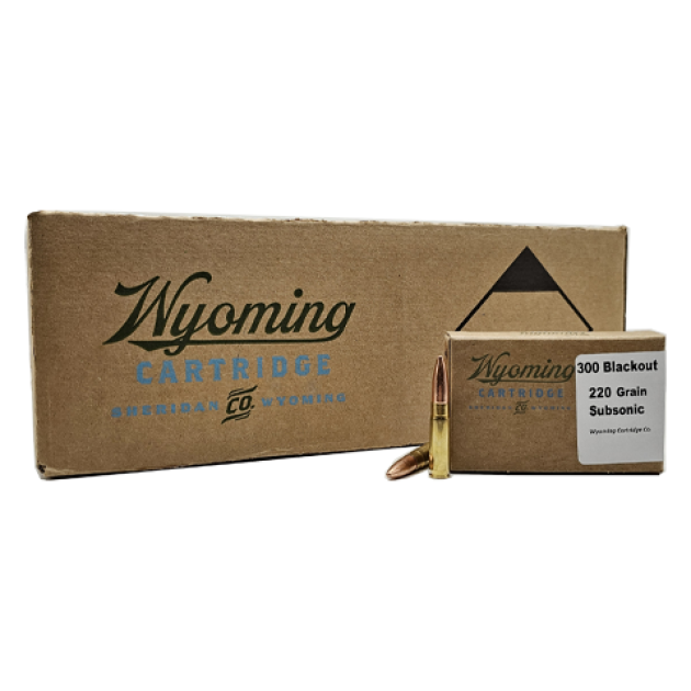 WYOMING CATRIDGE COMPANY 300BLK 220G FMJ 20RD BX 500RD CASE