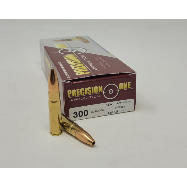 PRECISION ONE 300BLKOUT 130G HP 20RDS
