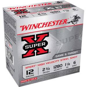 12GA 2-3/4" #6 1-1/8OZ 25RDS X-PERT