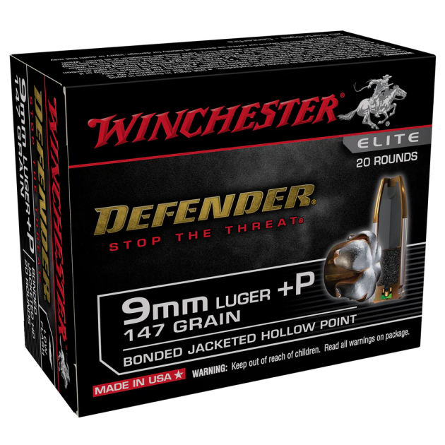 WINC SPRME 9MM +P 147GR JHP BND