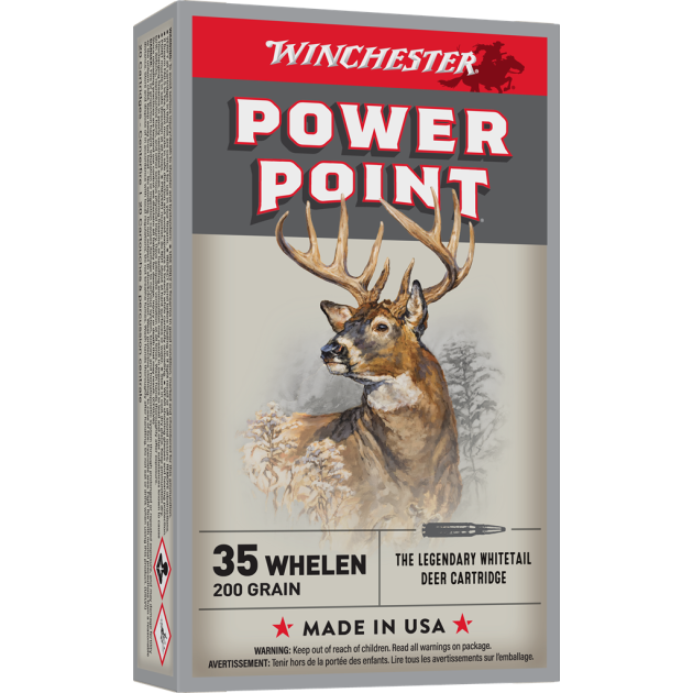 WINCHESTER POWER POINT 35 WHELEN 200G 20RD BX 200RD CASE
