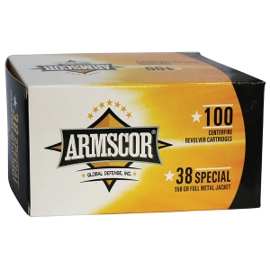 ARMSCOR 38SPL 158GR FMJ VALUE PACK